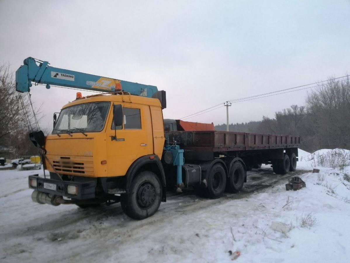 Манипулятор Длинномер КМУ 3 тонны в аренду в Астрахани круглосуточно по  низкой цене